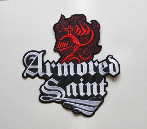 ARMORED SAINT -- Embroidered Backpatch.JPG