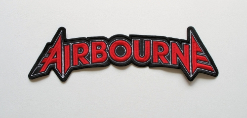AIRBOURNE -- Embroidered Backpatch.JPG