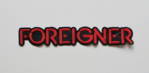 FOREIGNER -- Embroidered Backpatch.JPG