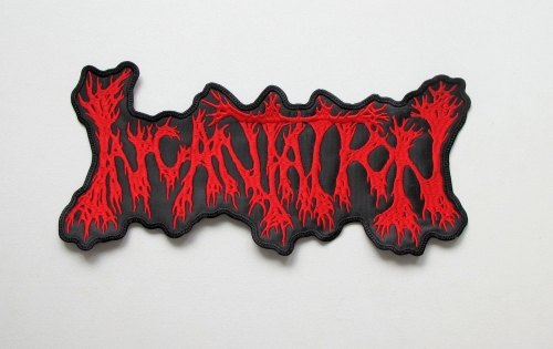 INCANTATION [red] --Embroidered Backpatch.JPG