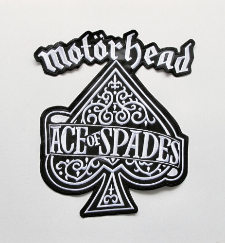 MOTORHEAD - Ace Of Spades -- Embroidered Backpatch.JPG
