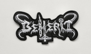 BEHERIT - Old Logo -- Embroidered Patch 