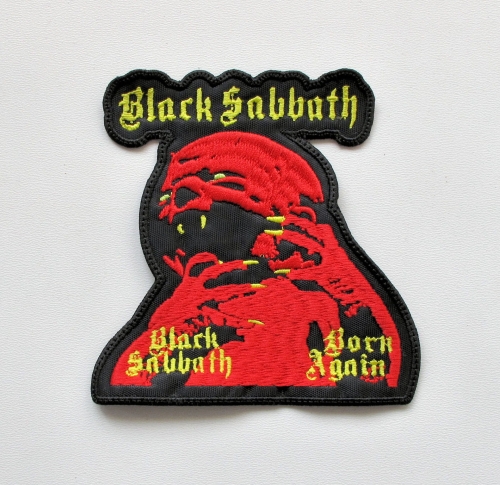 BLACK SABBATH - Born Again -- Embroidered Patch.JPG
