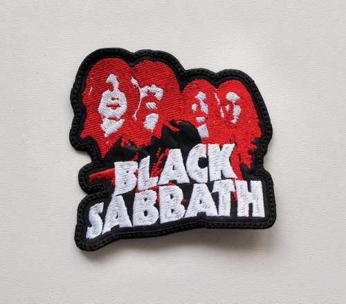 BLACK SABBATH - Band -- Embroidered Patch.JPG