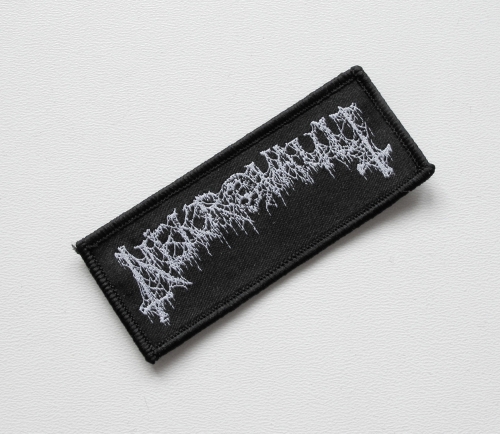 NEKROVAULT - Logo -- woven patch.JPG