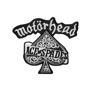 MOTORHEAD - ACE OF SPADES [ iron on] -- Embroidered  Patch 