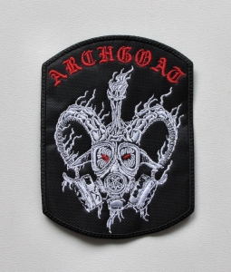 ARCHGOAT - Goatmask -- Embroidered Patch 