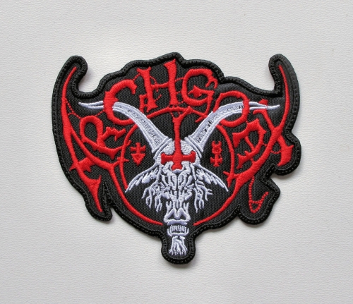 ARCHGOAT - Logo [red-white] --Embroidered Patch.JPG