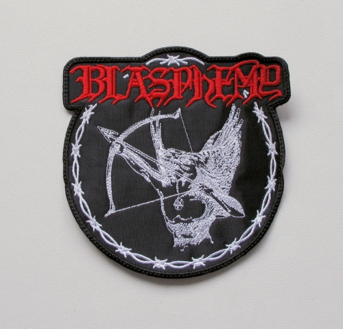 BLASPHEMY - Fallen Angel of Doom --Embroidered Patch.JPG