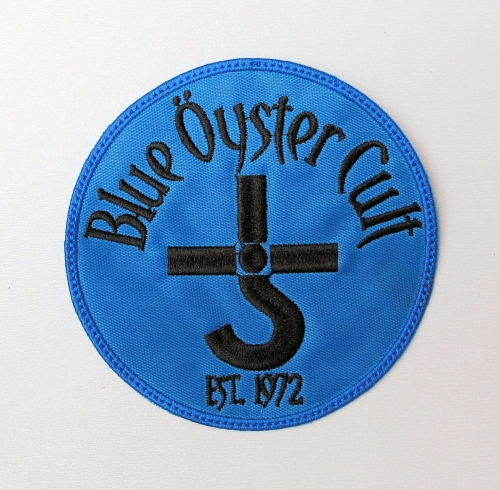 BLUE OYSTER CULT - Est. 1972  -- Embroidered Patch.JPG