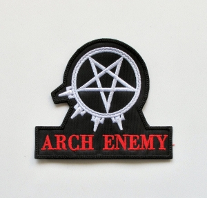 ARCH ENEMY - Pentagram -- Embroidered Patch 