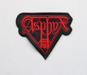 ASPHYX [red] -- Embroidered Patch 
