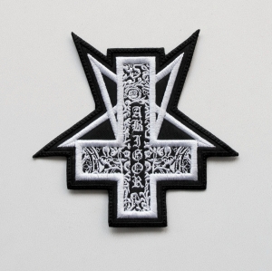 ABIGOR - Inverted Cross -- Embroidered Patch 