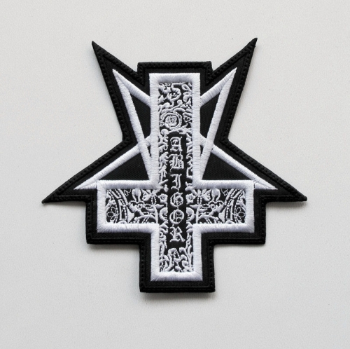 ABIGOR - Inverted Cross -- Embroidered Patch.JPG