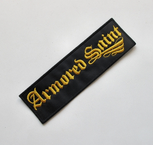 ARMORED SAINT - Logo -- Embroidered Patch.JPG