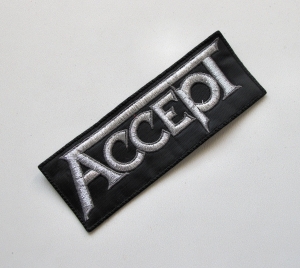 ACCEPT - Logo -- Embroidered Patch 