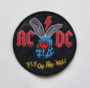 Naszywka Haftowana AC/DC - Fly On The Wall [circle]