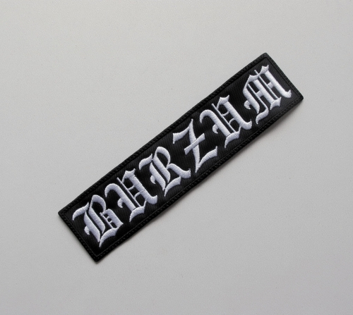 BURZUM - Logo  -- Embroidered Patch.JPG
