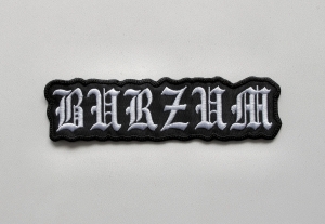 Naszywka Haftowana BURZUM - Logo Shaped