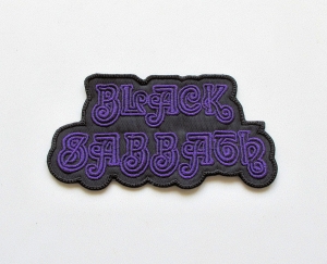 Naszywka Haftowana BLACK SABBATH - Purple Outline Logo