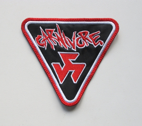 CARNIVORE - Triangle  -- Embroidered Patch.JPG