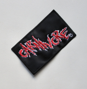 CARNIVORE - Logo -- Embroidered Patch 
