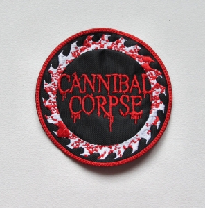 Naszywka Haftowana CANNIBAL CORPSE - Logo Saw