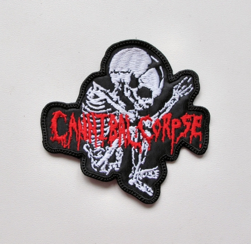 CANNIBAL CORPSE - Fetus Shaped  -- Embroidered Patch.JPG