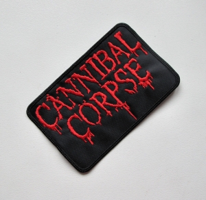 Naszywka Haftowana CANNIBAL CORPSE - Logo Red 
