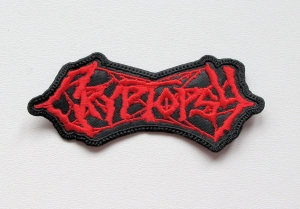 CRYPTOPSY - Logo [red] -- Embroidered Patch 