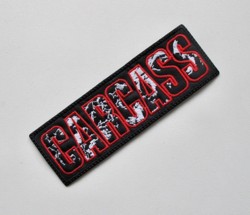 CARCASS - Logo -- Embroidered Patch.JPG