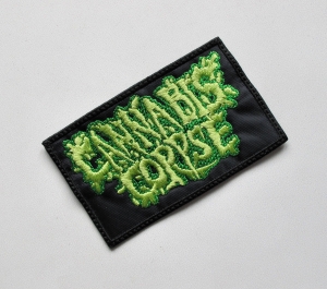 CANNABIS CORPSE -- Embroidered Patch  
