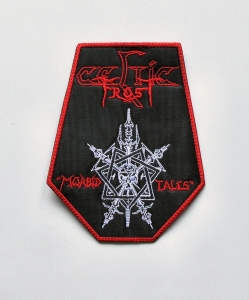 CELTIC FROST - Morbid Tales [coffin red] -- Embroidered Patch 