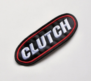 CLUTCH [black] -- Embroidered Patch