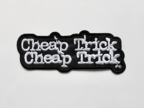 CHEAP TRICK [white]  -- Embroidered Patch.JPG