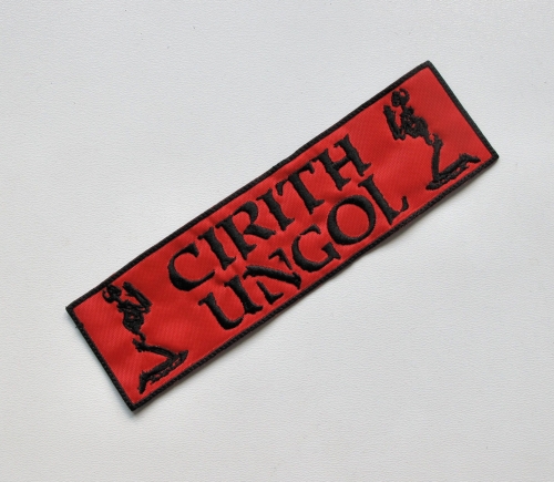 CIRITH UNGOL [strip red]  -- Embroidered Patch.JPG