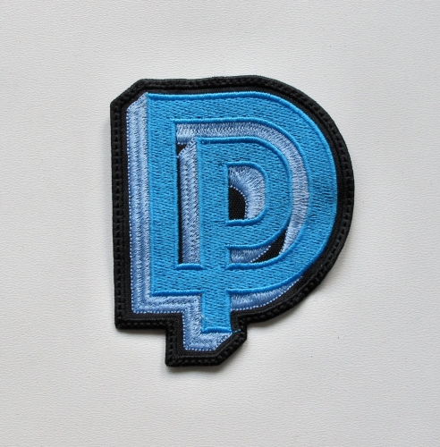 DEEP PURPLE - DP  -- Embroidered Patch.JPG