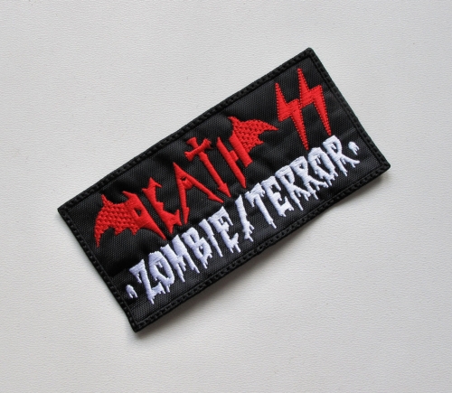 DEATH SS - Zombie Terror -- Embroidered Patch.JPG