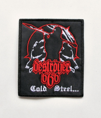 DESTROYER 666 - Cold Steel -- Embroidered Patch.JPG