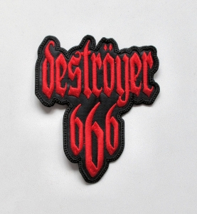 Naszywka Haftowana DESTROYER 666 - Logo Shaped