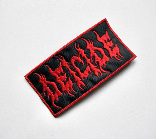 DEICIDE - Logo -- Embroidered Patch.JPG