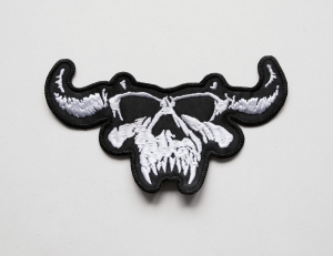 Naszywka Haftowana DANZIG - Skull