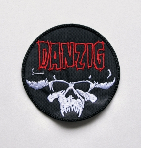 Naszywka Haftowana DANZIG - Circle Skull