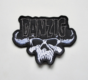 Naszywka Haftowana DANZIG - Logo [grey outline]