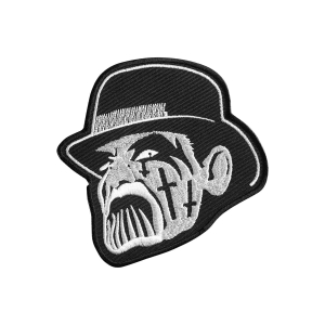 KING DIAMOND - FACE [ iron on] -- Embroidered  Patch