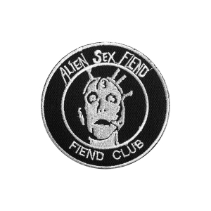 ALIEN SEX FIEND [ iron on] -- Embroidered  Patch