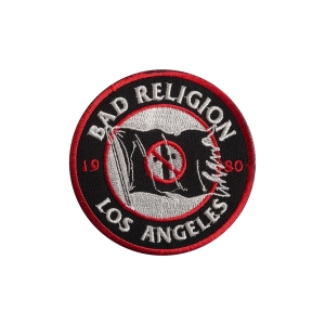 BAD RELIGION [ iron on] -- Embroidered  Patch
