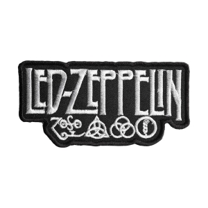 LED ZEPPELIN - LOGO [ iron on] -- Embroidered  Patch 