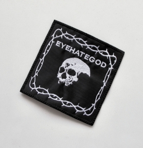 Naszywka Haftowana EYEHATEGOD
