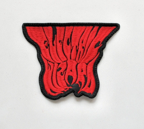 ELECTRIC WIZARD - Logo [red] -- Embroidered Patch.JPG